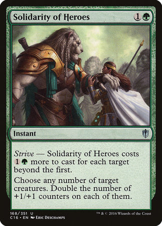 Solidarity of Heroes [Commander 2016] | Enigma On Main