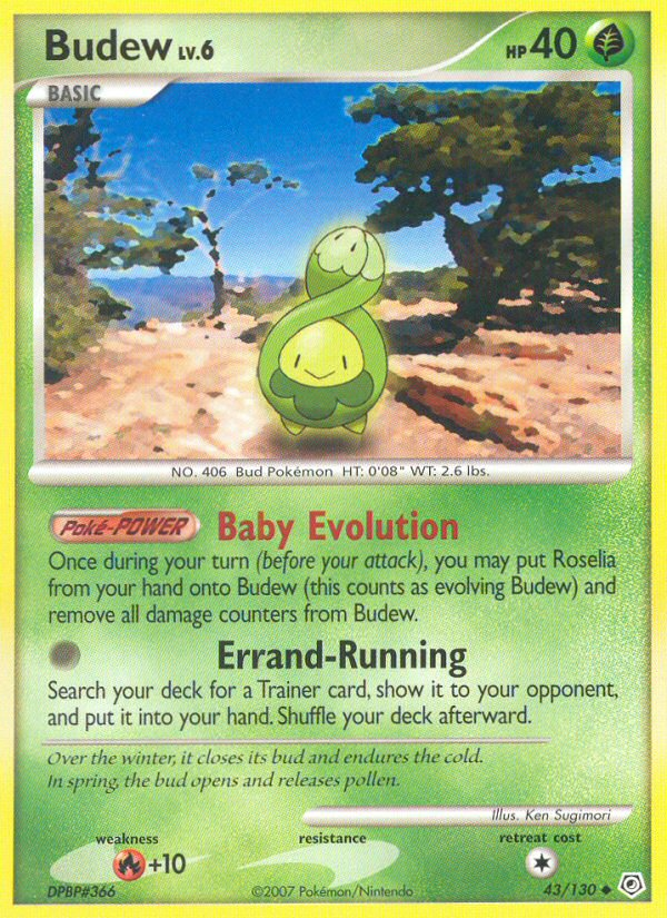 Budew (43/130) [Diamond & Pearl: Base Set] | Enigma On Main