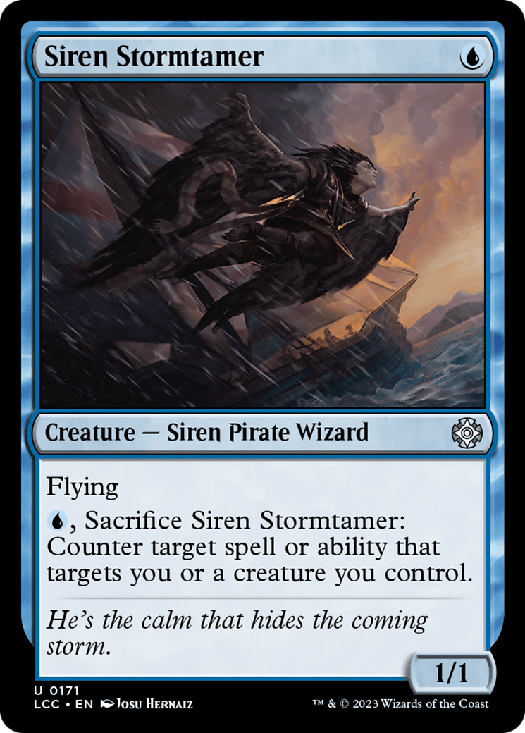 Siren Stormtamer [The Lost Caverns of Ixalan Commander] | Enigma On Main