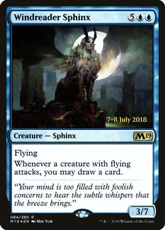 Windreader Sphinx [Core Set 2019 Promos] | Enigma On Main