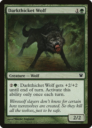 Darkthicket Wolf [Innistrad] | Enigma On Main