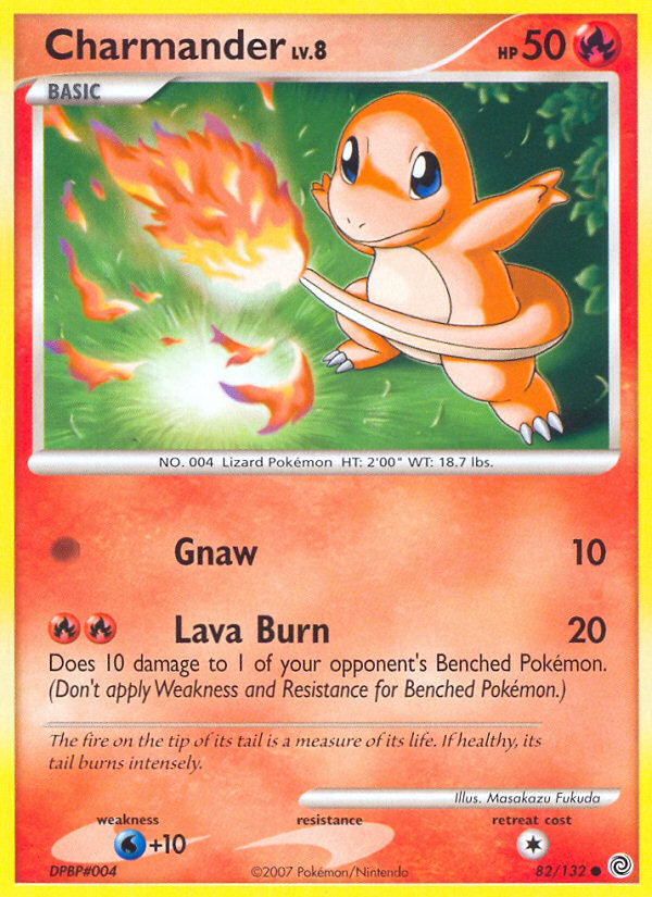 Charmander (82/132) [Diamond & Pearl: Secret Wonders] | Enigma On Main