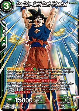 Son Goku, Spirit Bomb Unleashed (BT14-071) [Cross Spirits] | Enigma On Main