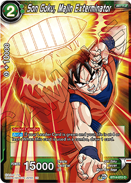 Son Goku, Majin Exterminator (BT14-072) [Cross Spirits] | Enigma On Main