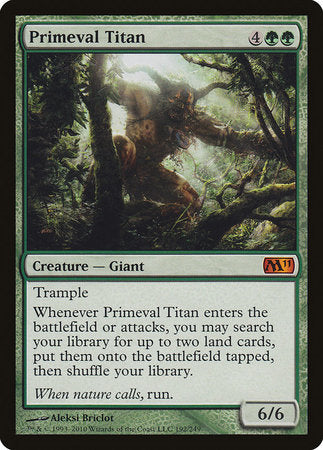 Primeval Titan [Magic 2011] | Enigma On Main