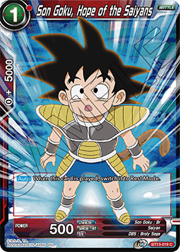 Son Goku, Hope of the Saiyans (Common) [BT13-019] | Enigma On Main