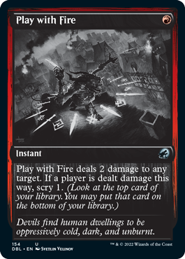 Play with Fire [Innistrad: Double Feature] | Enigma On Main