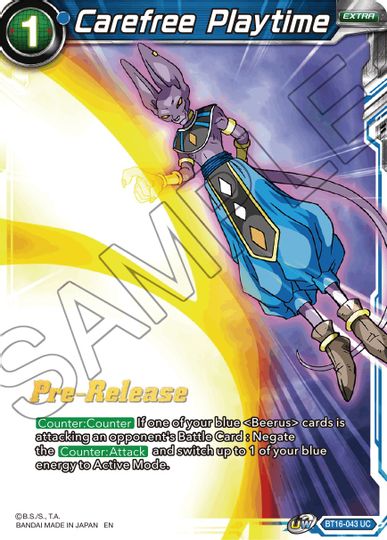 Carefree Playtime (BT16-043) [Realm of the Gods Prerelease Promos] | Enigma On Main