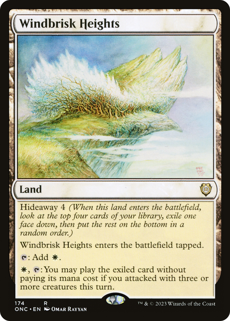 Windbrisk Heights [Phyrexia: All Will Be One Commander] | Enigma On Main