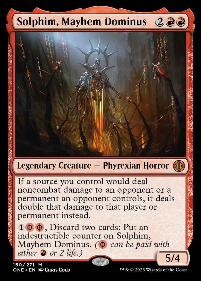 Solphim, Mayhem Dominus [Phyrexia: All Will Be One] | Enigma On Main