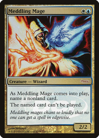 Meddling Mage [Judge Gift Cards 2006] | Enigma On Main