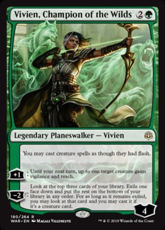 Vivien, Champion of the Wilds [War of the Spark] | Enigma On Main