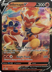 Infernape V (SWSH252) (Jumbo Card) [Sword & Shield: Black Star Promos] | Enigma On Main