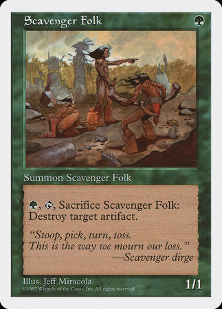 Scavenger Folk [Fifth Edition] | Enigma On Main