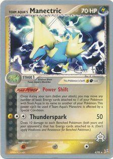 Team Aqua's Manectric (4/95) (Blaziken Tech - Chris Fulop) [World Championships 2004] | Enigma On Main