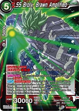 SS Broly, Brawn Amplified (Uncommon) [BT13-024] | Enigma On Main