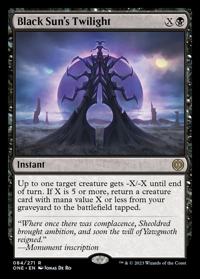 Black Sun's Twilight [Phyrexia: All Will Be One] | Enigma On Main