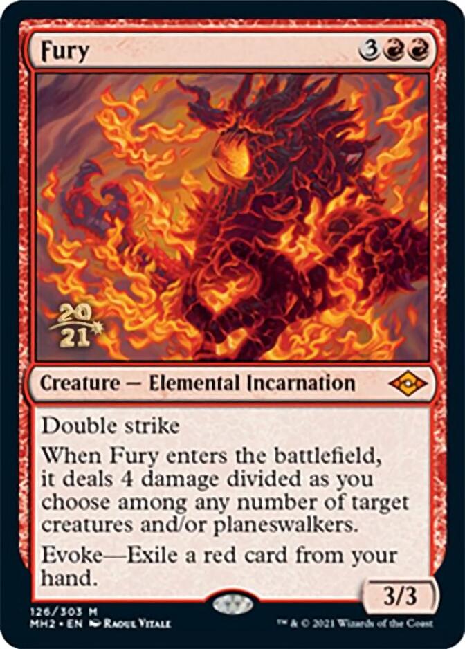 Fury [Modern Horizons 2 Prerelease Promos] | Enigma On Main