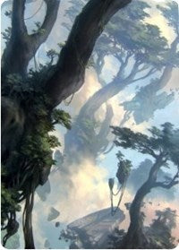 Forest 1 Art Card [Zendikar Rising Art Series] | Enigma On Main