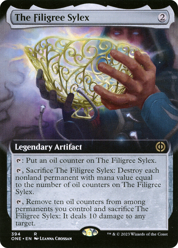 The Filigree Sylex (Extended Art) [Phyrexia: All Will Be One] | Enigma On Main