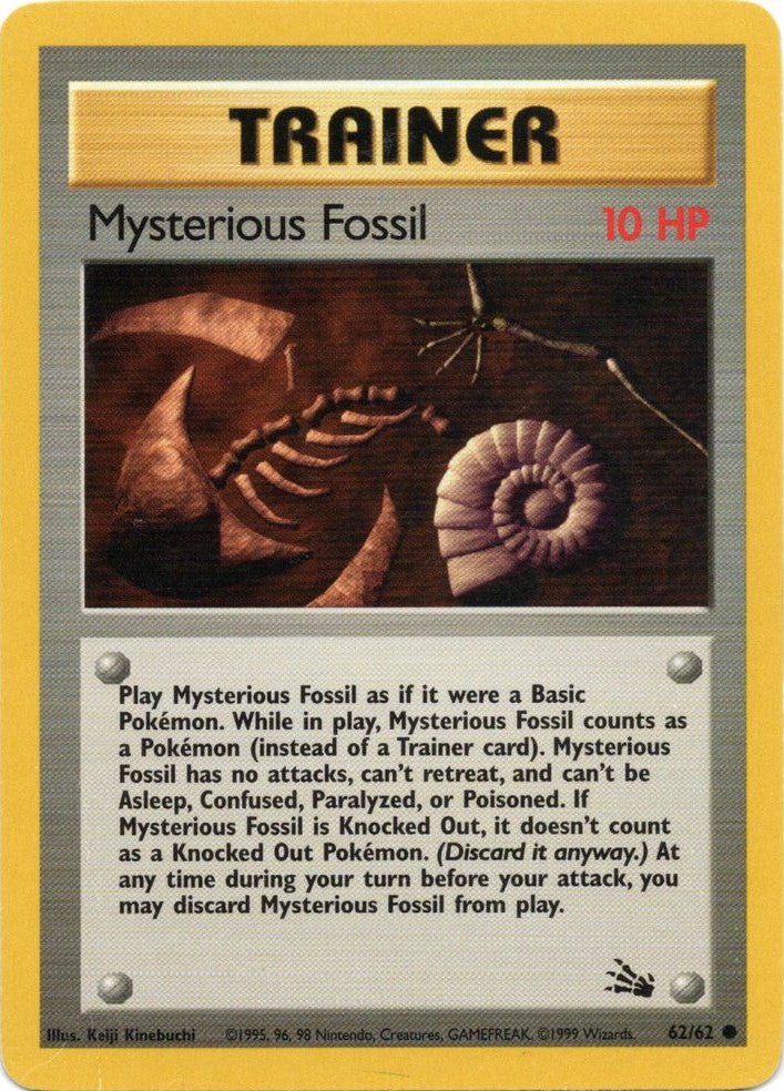 Mysterious Fossil (62/62) [Fossil Unlimited] | Enigma On Main