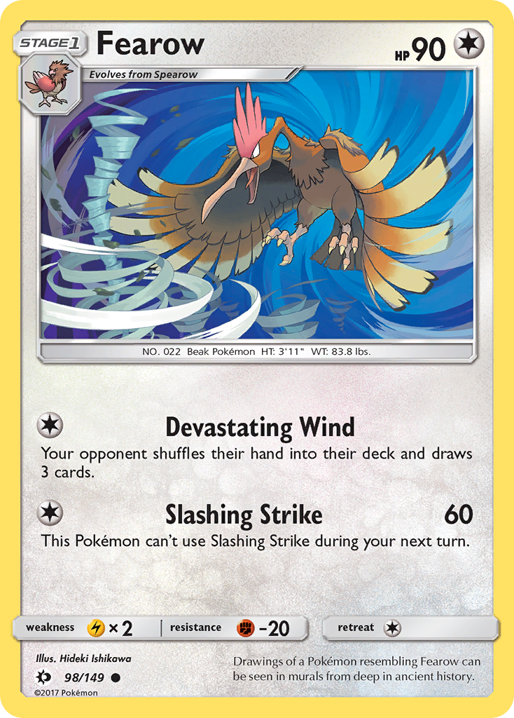 Fearow (98/149) [Sun & Moon: Base Set] | Enigma On Main