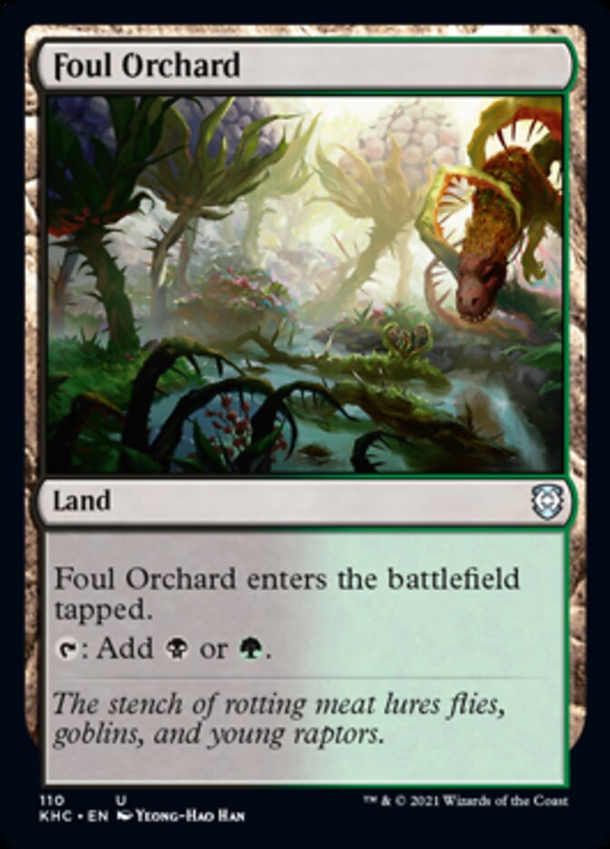 Foul Orchard [Kaldheim Commander] | Enigma On Main