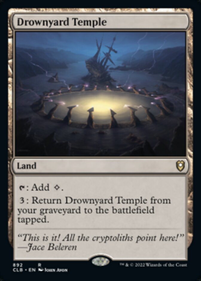 Drownyard Temple [Commander Legends: Battle for Baldur's Gate] | Enigma On Main