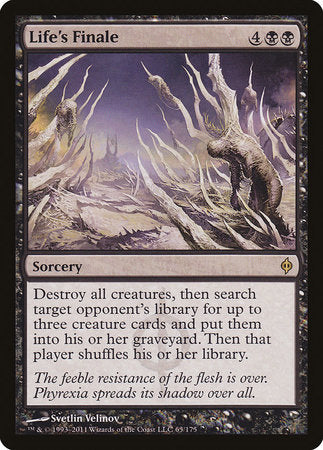 Life's Finale [New Phyrexia] | Enigma On Main