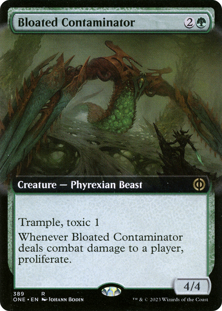 Bloated Contaminator (Extended Art) [Phyrexia: All Will Be One] | Enigma On Main