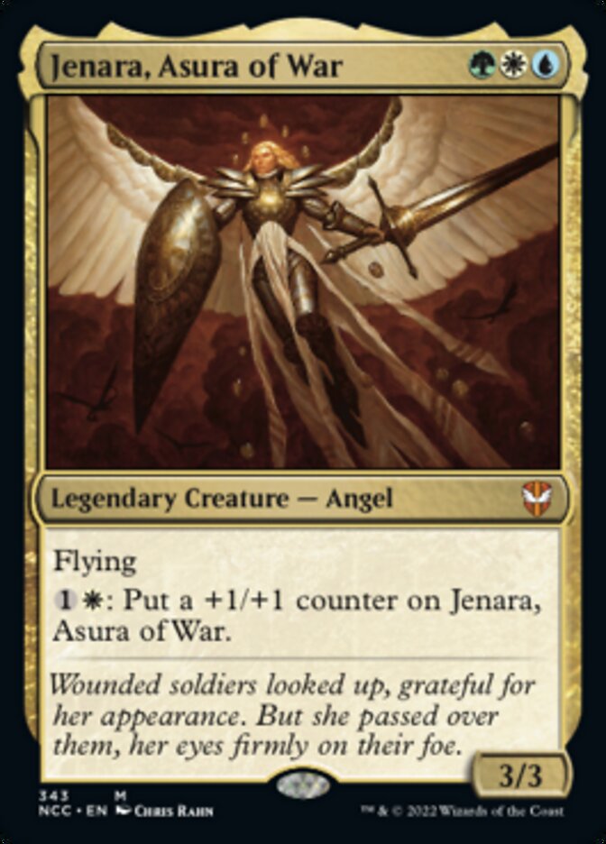 Jenara, Asura of War [Streets of New Capenna Commander] | Enigma On Main