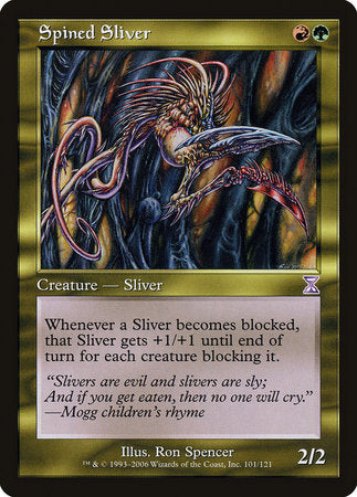 Spined Sliver [Time Spiral Timeshifted] | Enigma On Main